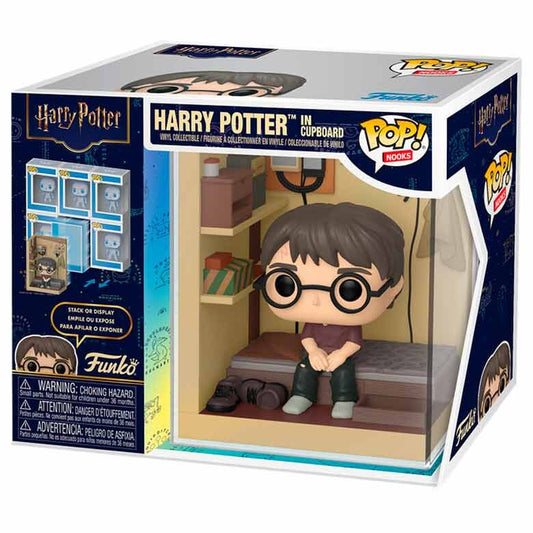 LANZAMIENTO 29/09/2026 | Figura POP Nooks Harry Potter in Cupboard