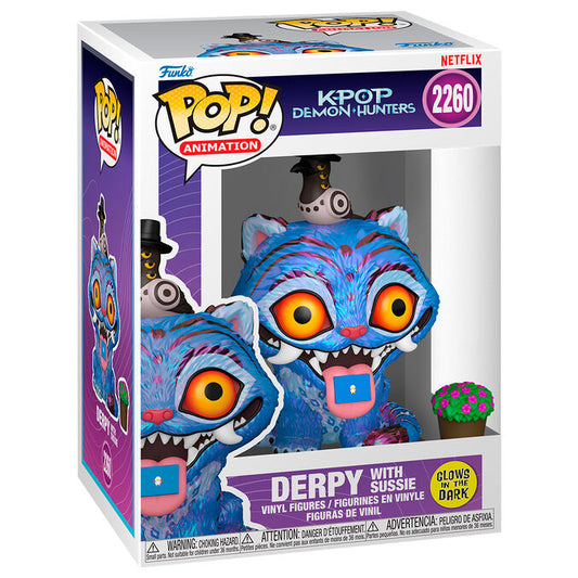 Figura POP Kpop Demon Hunters Derpy with Sussie Glow