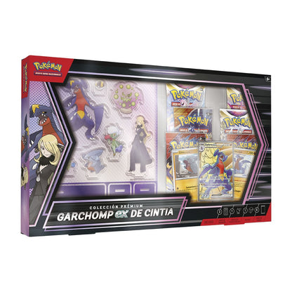 Latino Blister cartas Garchomp ex Cynthia Pokemon