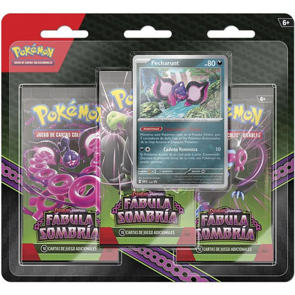 Blister cartas Fabula Sombria Escarlata y Pupura Pokemon español