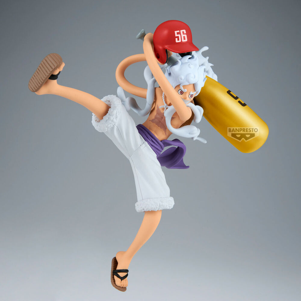 Figura Monkey D. Luffy Gear 5 Battle Record One Piece 17cm
