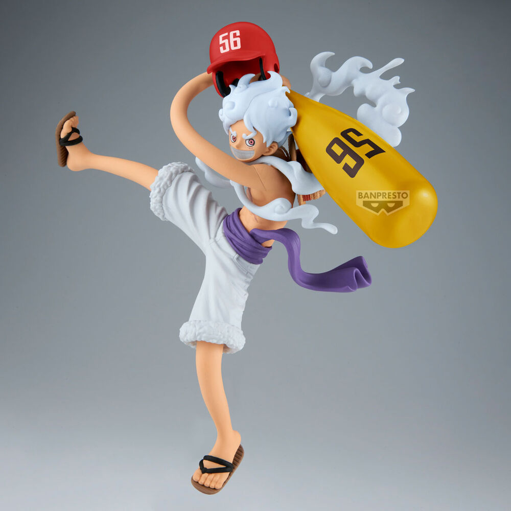 Figura Monkey D. Luffy Gear 5 Battle Record One Piece 17cm