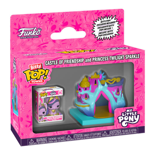 Figura Bitty POP Town My Little Pony Castle of Friendship and Princess Twilight Sparkle