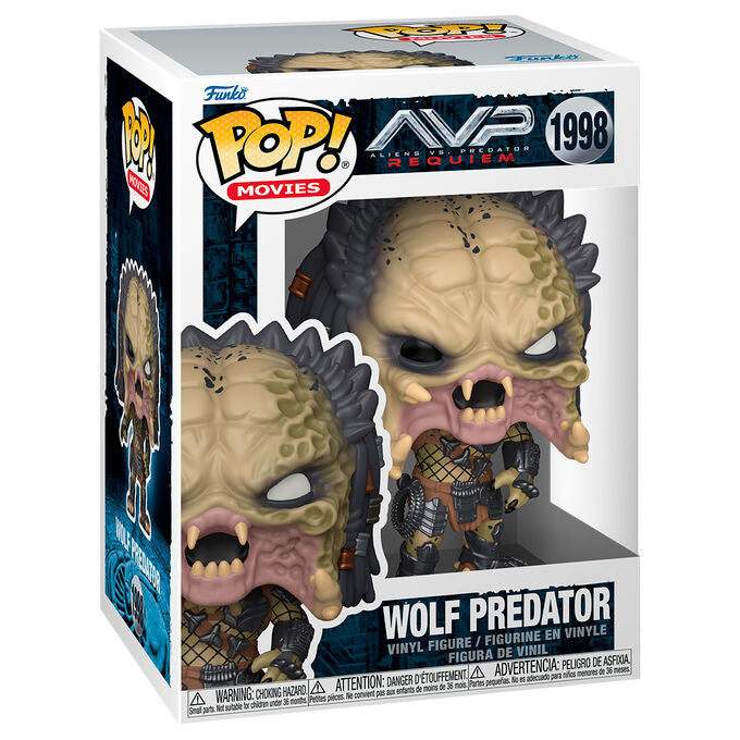 Figura POP Alien vs Predator Requiem Wolf Predator