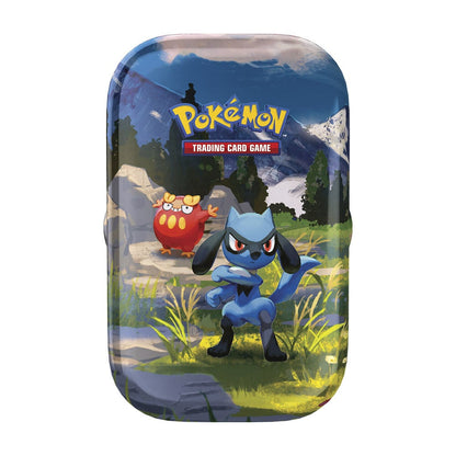 Mini Lata cartas Heroes Ascendentes Pokemon español