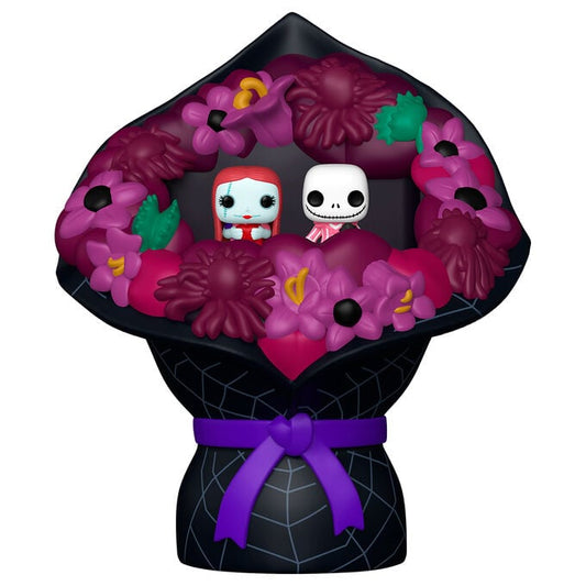 Figura Bitty POP Bouquet Disney Pesadilla Antes de Navidad Sally And Jack Skellington San Valentin