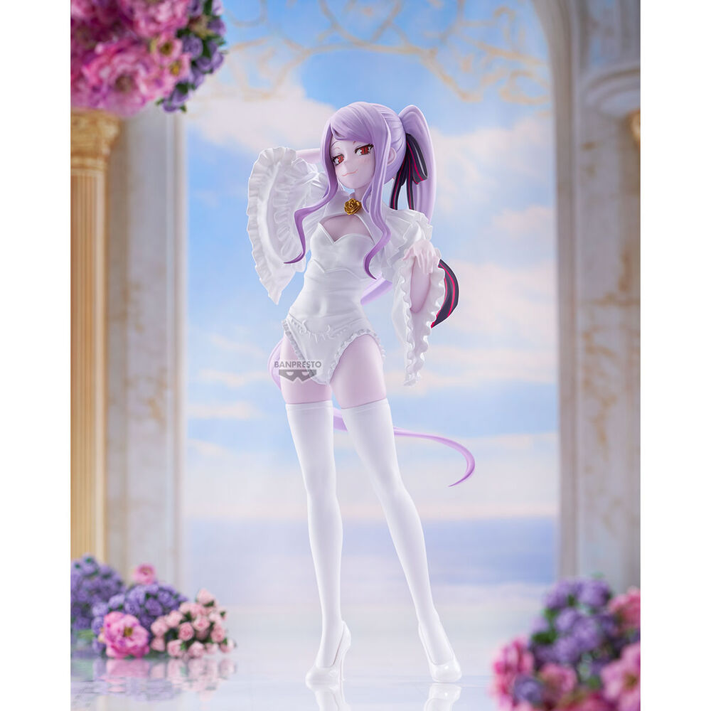 Figura Shalltear Glitter&Glamours Wedding Overlord 24cm