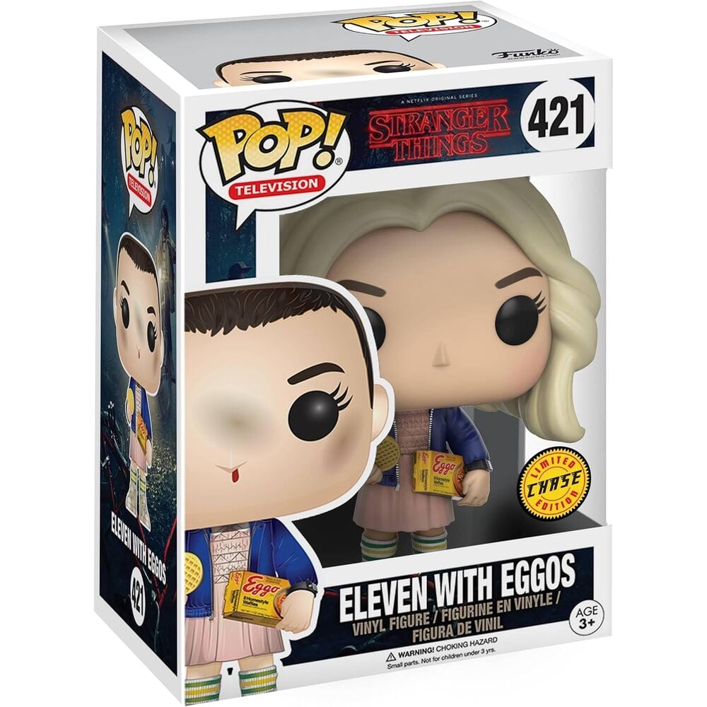 Figura POP Stranger Things Eleven with Eggos Chase