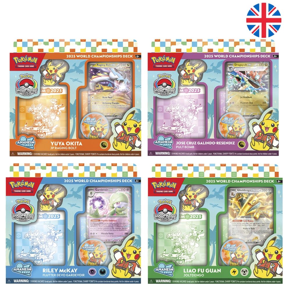 Juego cartas World Championship Decks Q2 Pokemon ingles surtido