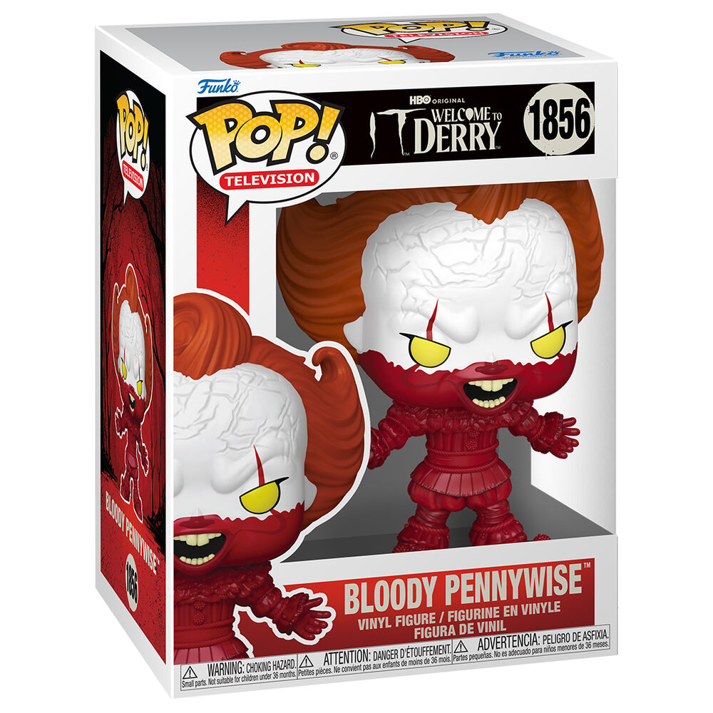Figura POP IT Bienvenidos a Derry Bloody Pennywise