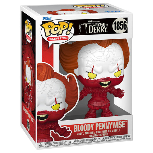 Figura POP IT Bienvenidos a Derry Bloody Pennywise