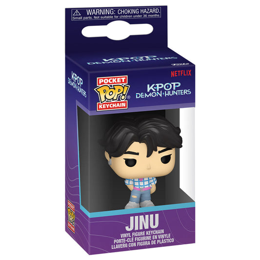 Llavero Pocket POP KPop Demon Hunters Jinu
