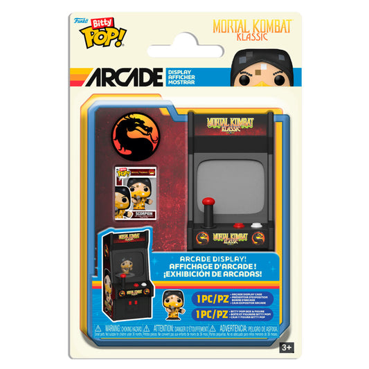 LANZAMIENTO 29/09/2026 | Figura Bitty POP Arcade Mortal Kombat