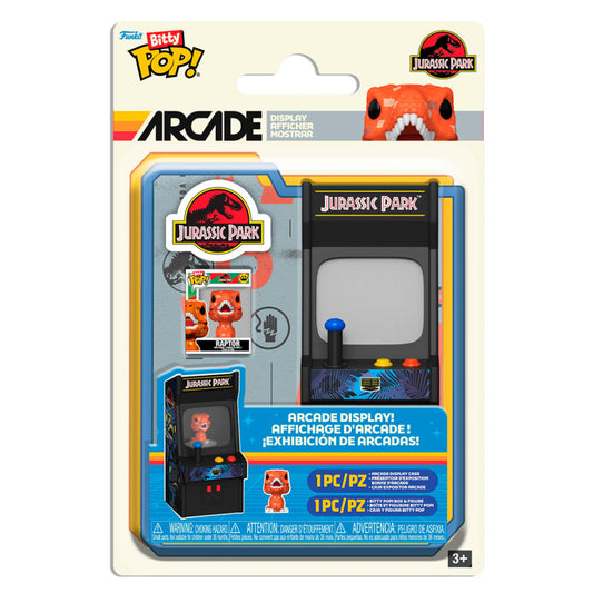 LANZAMIENTO 29/09/2026 | Figura Bitty POP Arcade Jurassic Park