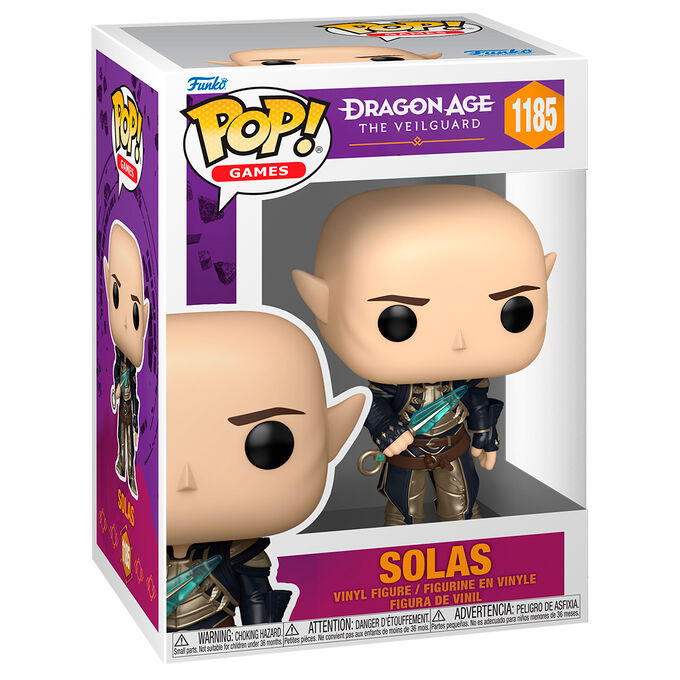 LANZAMIENTO 29/09/2026 | Figura POP Dragon Age: The Veilguard Solas
