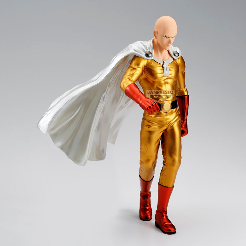 LANZAMIENTO 30/09/2026 | Figura Saitama Metallic Ver Grandista One Punch Man 27cm