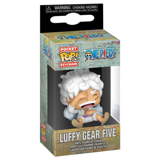 LANZAMIENTO 29/09/2026 | Llavero Pocket POP One Piece Luffy Gear 5