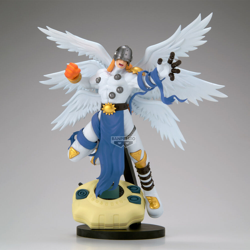 LANZAMIENTO 30/10/2026 | Figura Angemon Digivice Figure Digimon Adventure 22cm