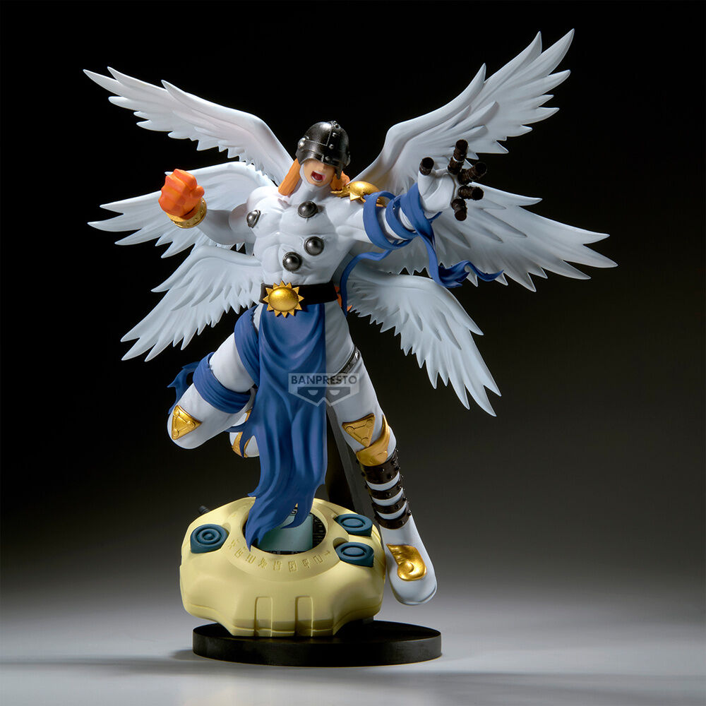 LANZAMIENTO 30/10/2026 | Figura Angemon Digivice Figure Digimon Adventure 22cm