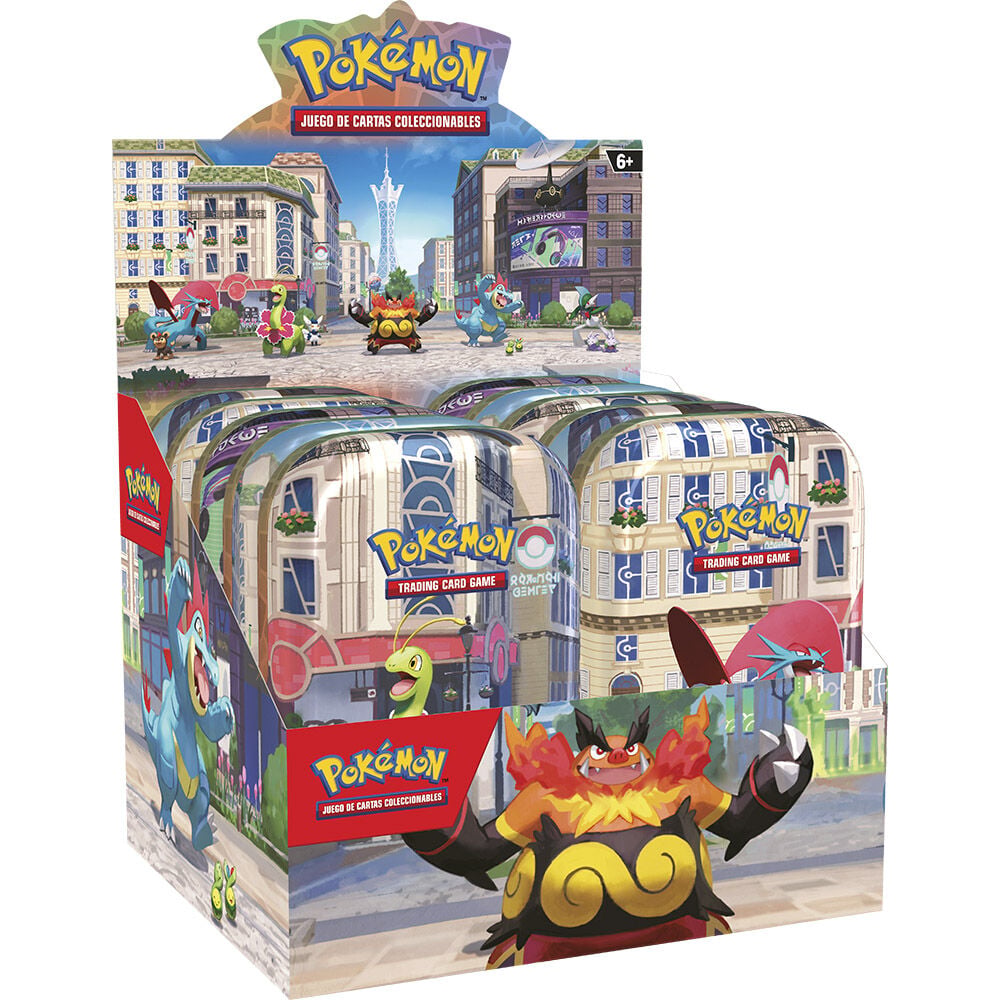 Mini Lata juego cartas Summer ex Pokemon español surtido