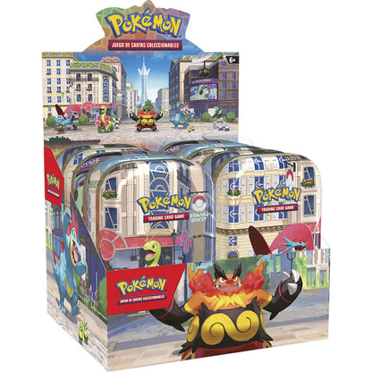 Mini Lata juego cartas Summer ex Pokemon español surtido
