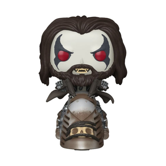 Figura POP Ride DC Comics Supergirl Lobo on the Spacehog