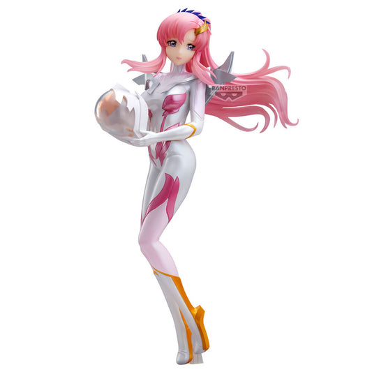 Figura Lacus Clyne Glitter Glamours Mobile Suit Gundam Seed Freedom 22cm