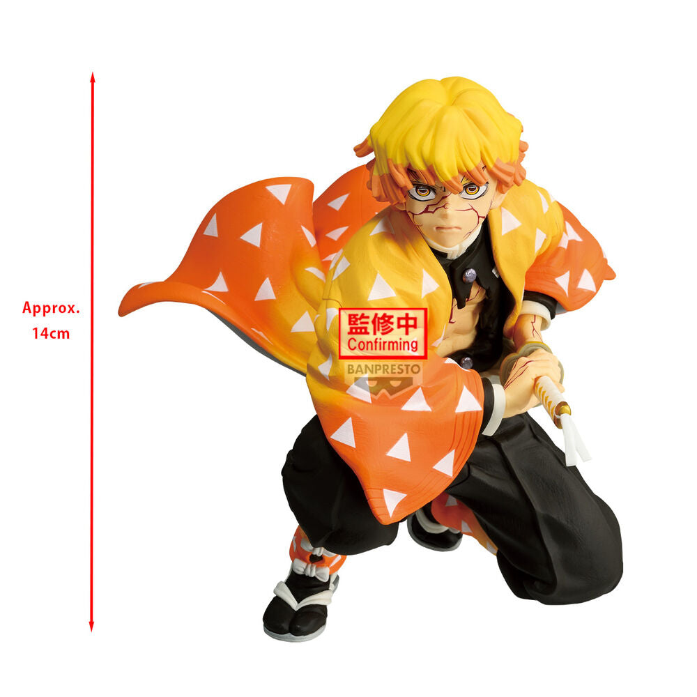Figura Zenitsu Agatsuma Maximatic Demon Slayer 14cm