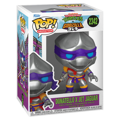 Figura POP Teenage Mutant Ninja Turtles x Godzilla - Donatello x Jet Jaguar