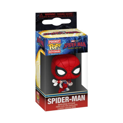 Llavero Pocket POP Marvel Spider-Man Brand New Day Spider-Man