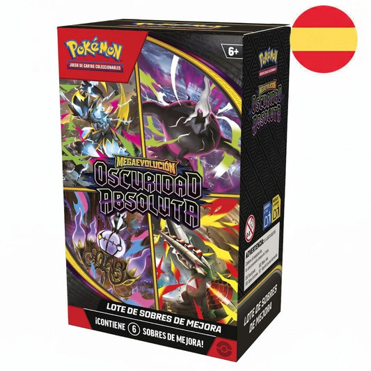 Booster Bundle cartas Expansion Megaevolucion Oscuridad Absoluta Pokemon español