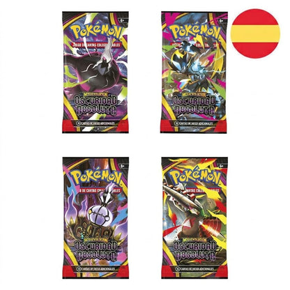 Sobre cartas Expansion Megaevolucion Oscuridad Absoluta Julio 2026 Pokemon español surtido