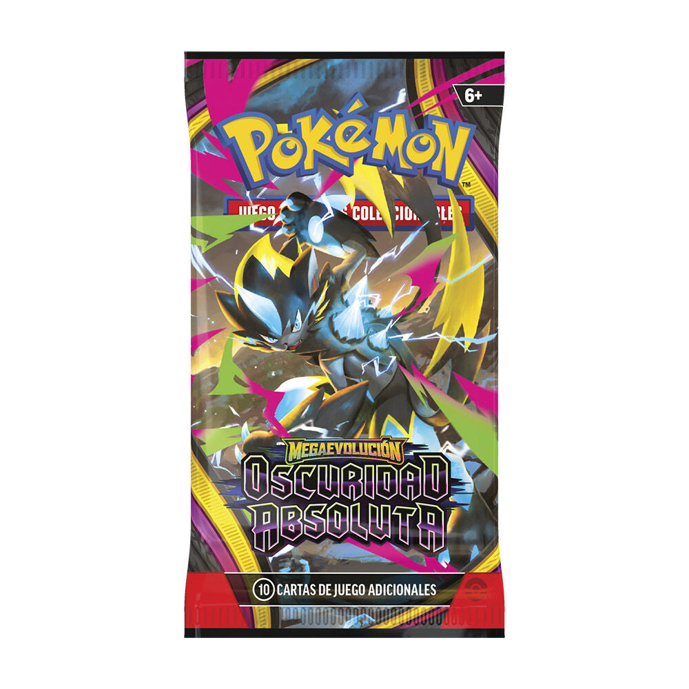 Sobre cartas Expansion Megaevolucion Oscuridad Absoluta Julio 2026 Pokemon español surtido