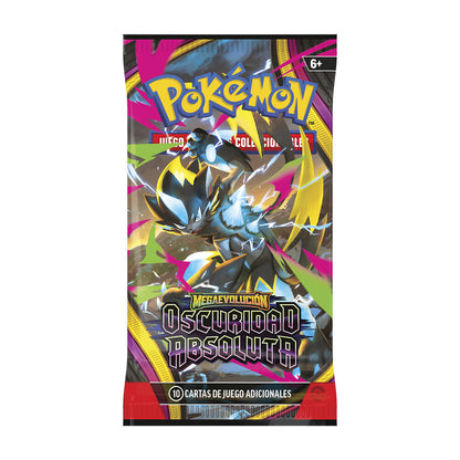 Sobre cartas Expansion Megaevolucion Oscuridad Absoluta Julio 2026 Pokemon español surtido
