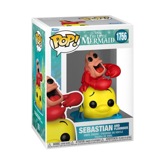 Figura POP Disney Sebastian and Flounder La Sirenita