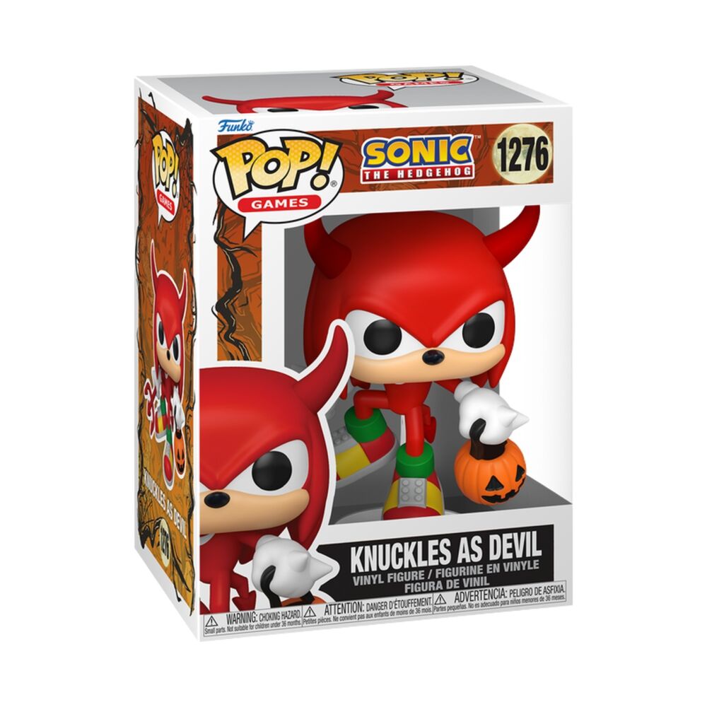 LANZAMIENTO 31/08/2026 | Figura POP Sonic The Hedgehog Knuckles as Devil