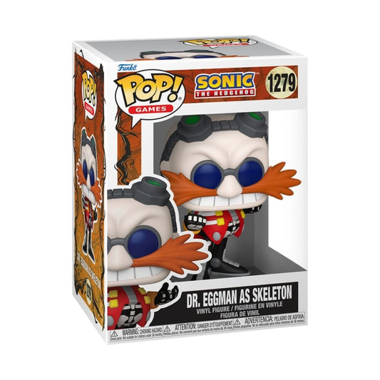 Figura POP Sonic The Hedgehog Dr. Eggman as Skeleton