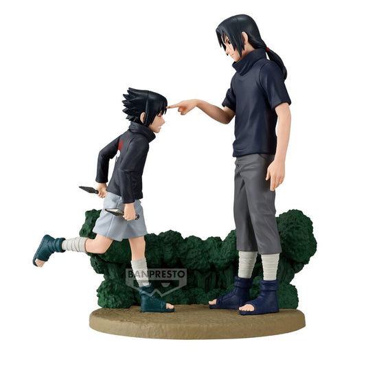 LANZAMIENTO 31/12/2026 | Figura Sasuke Uchiha & Itachi Uchiha Memorable Saga Naruto Shippuden 14cm