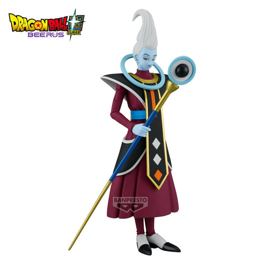 LANZAMIENTO 31/12/2026 | Figura Whis Solid Edge Works Dragon Ball Super Beerus 22cm