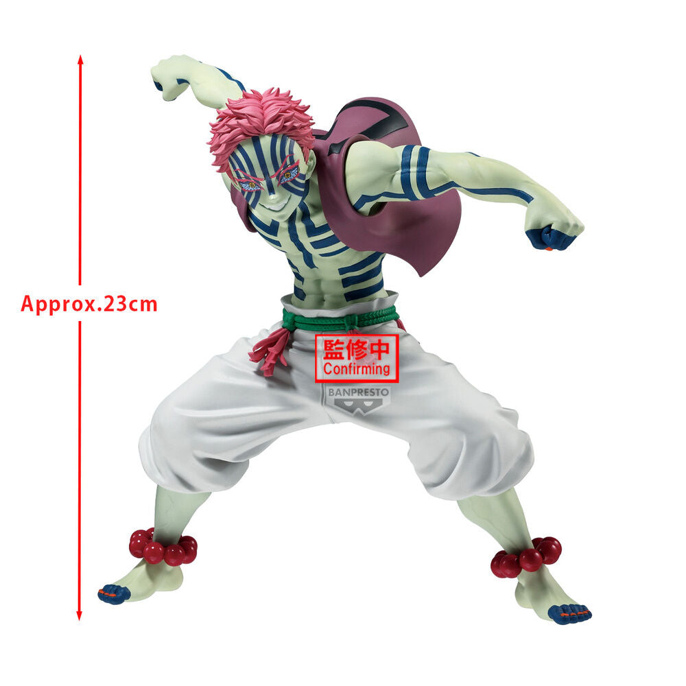 LANZAMIENTO 31/12/2026 | Figura Akaza II Grandista Demon Slayer Kimetsu no Yaiba 23cm