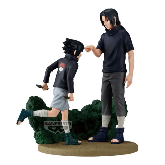 LANZAMIENTO 31/12/2026 | Figura Sasuke Uchiha & Itachi Uchiha Memorable Saga Naruto Shippuden 14cm