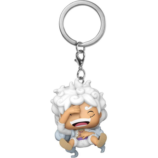 LANZAMIENTO 29/09/2026 | Llavero Pocket POP One Piece Luffy Gear 5