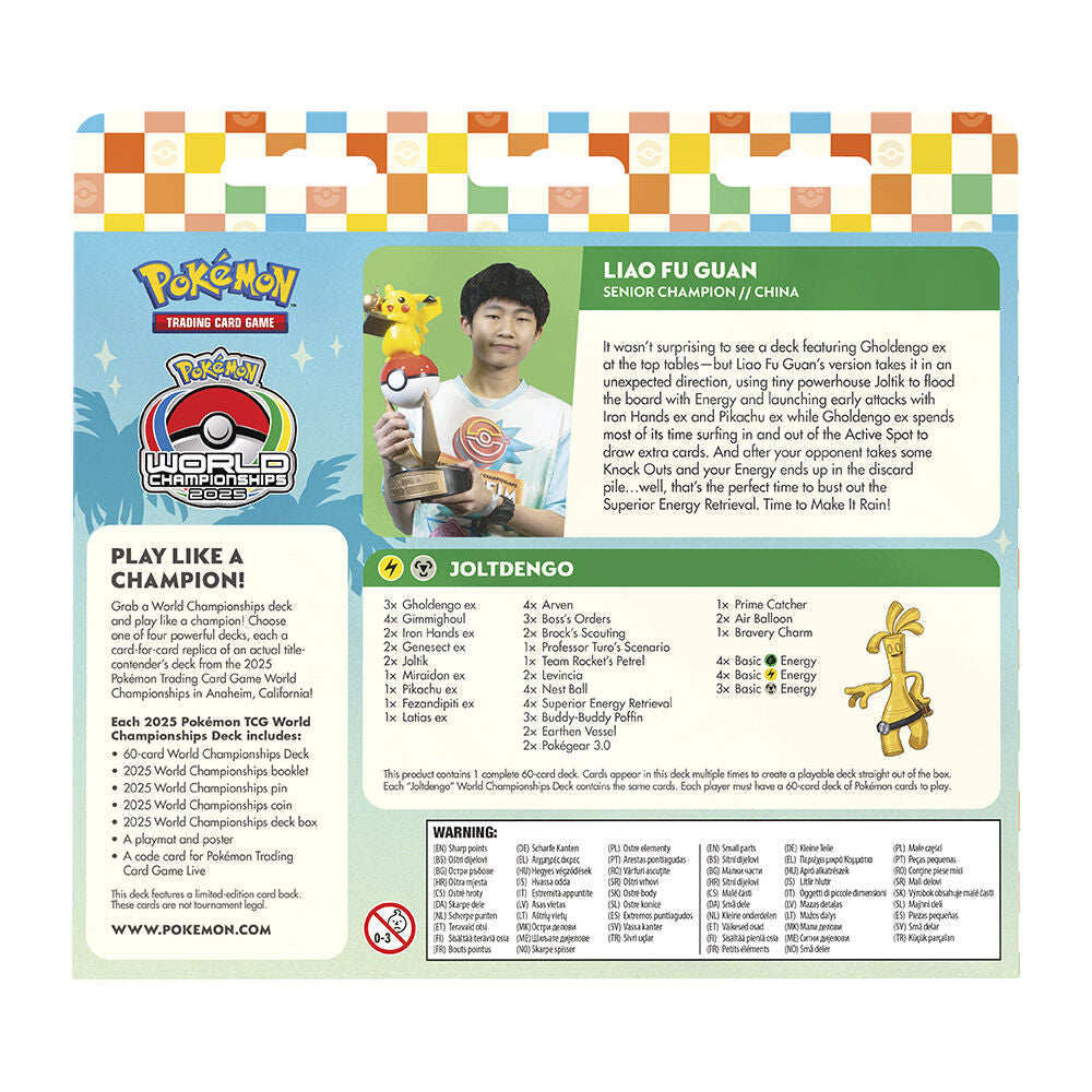Juego cartas World Championship Decks Q2 Pokemon ingles surtido