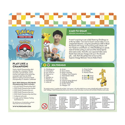 Juego cartas World Championship Decks Q2 Pokemon ingles surtido