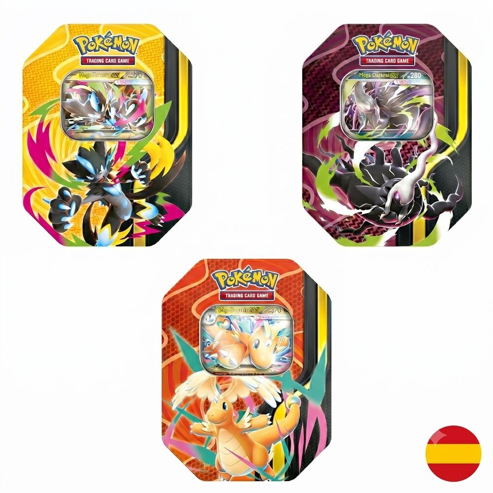 LANZAMIENTO 31/08/2026 | Lata Cartas Agosto ex Pokemon español