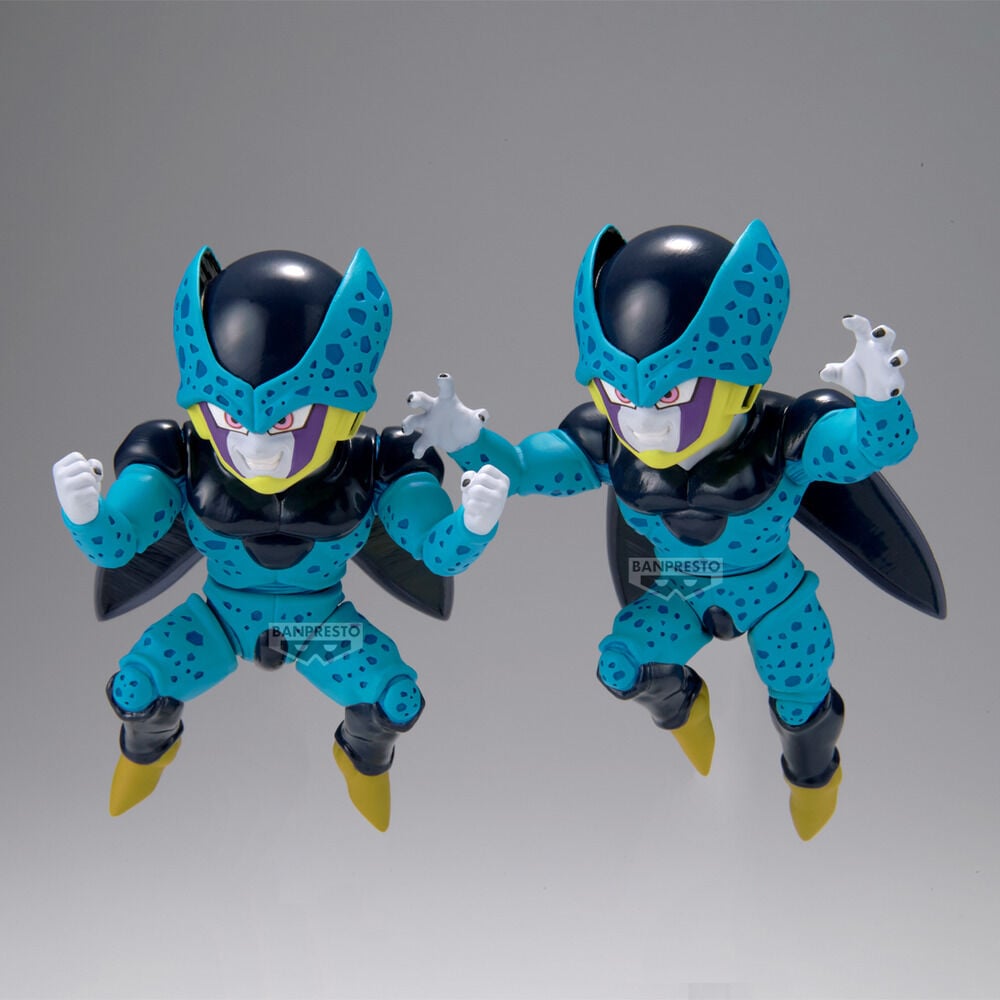 LANZAMIENTO 29/01/2027 | Figura Cell Jr VS Super Saiyan 2 Son Gohan Match Makers Dragon Ball Z 11cm