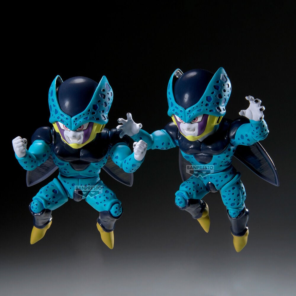 LANZAMIENTO 29/01/2027 | Figura Cell Jr VS Super Saiyan 2 Son Gohan Match Makers Dragon Ball Z 11cm