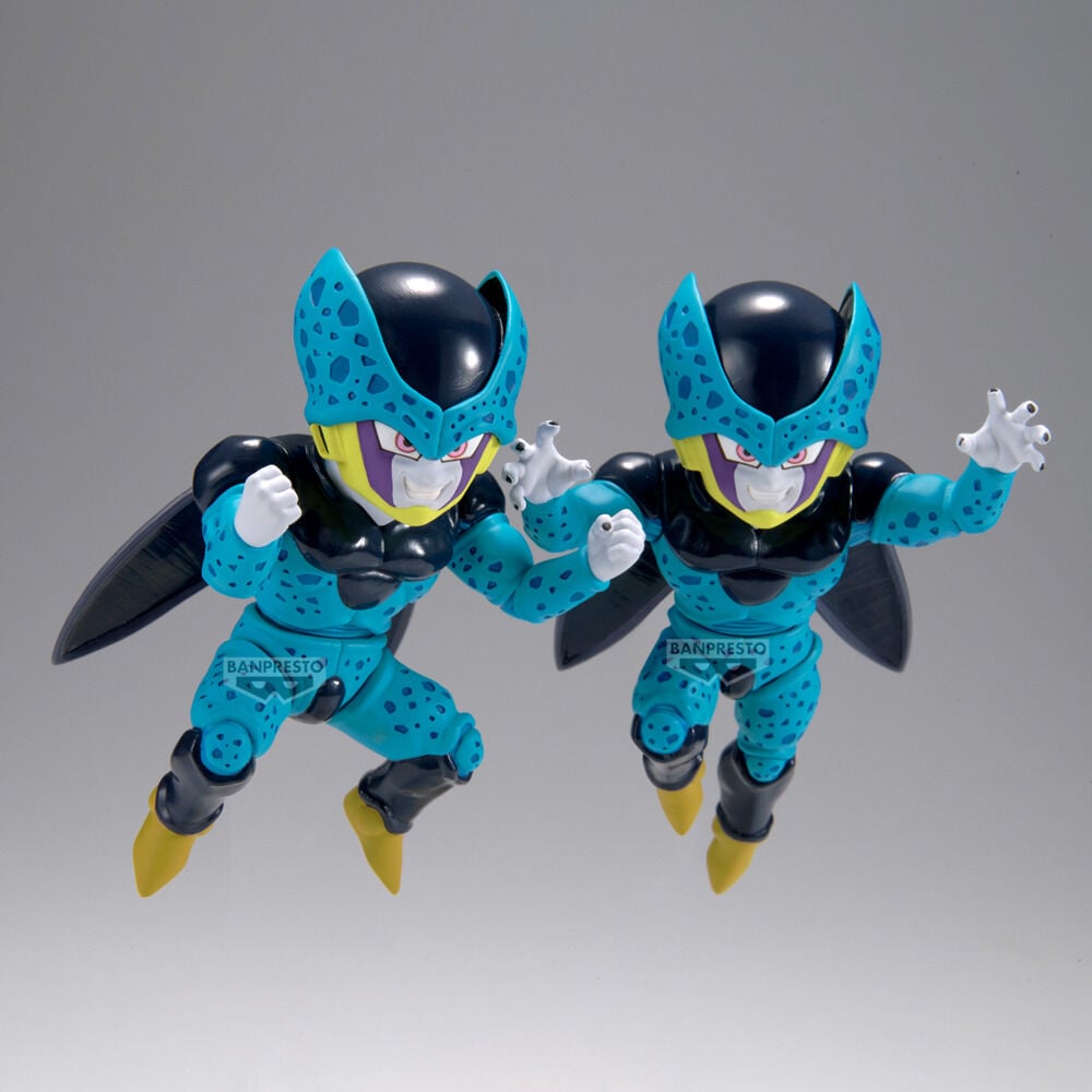 LANZAMIENTO 29/01/2027 | Figura Cell Jr VS Super Saiyan 2 Son Gohan Match Makers Dragon Ball Z 11cm