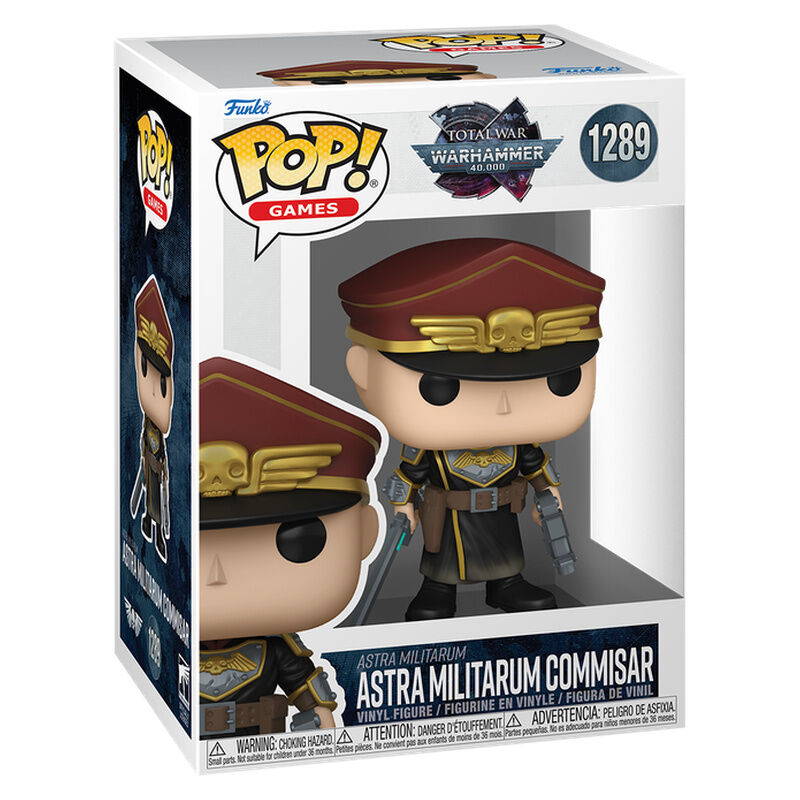 LANZAMIENTO 31/08/2026 | Figura POP Warhammer Astra Militarum Commisar
