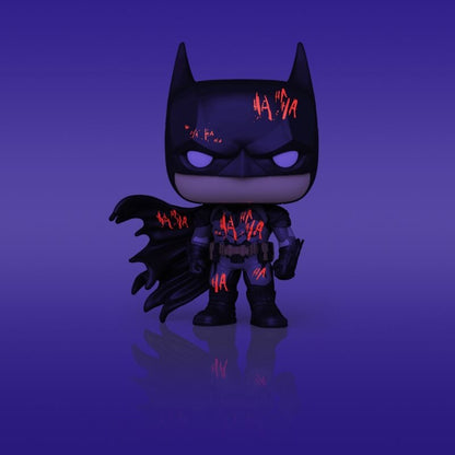 LANZAMIENTO 30/10/2026 | Figura POP Comic Covers Batman Arkham Blacklight